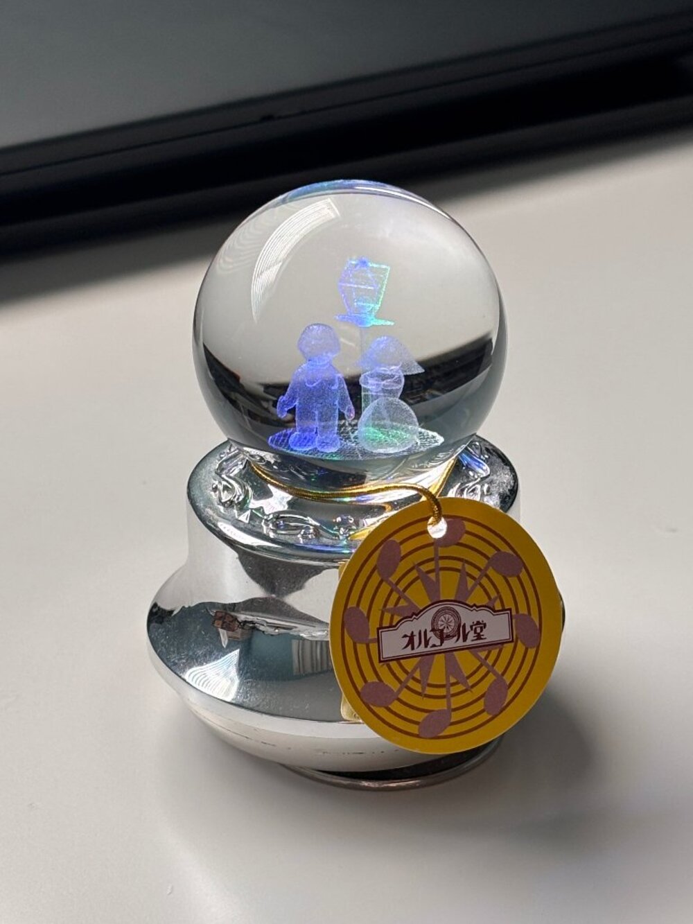 Otaru Music Box Museum Japan Authentic Couple Music Box with Lights